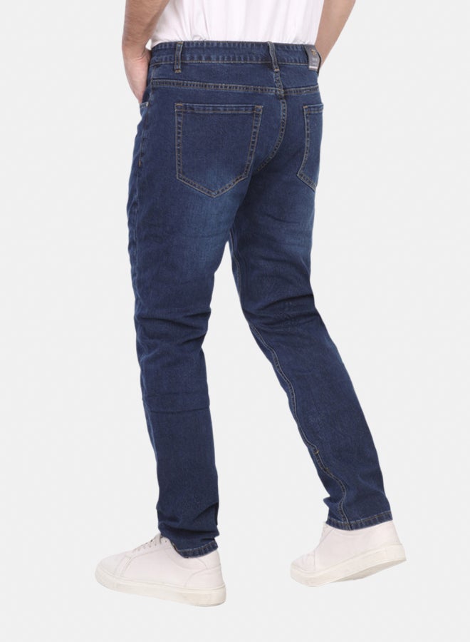 Tom Ford Men’s Slim Straight Fit Jeans – Mid Rise, Modern Casual Pants - Blue - Image 2